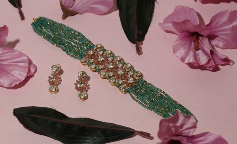 Kundan Bloom Statement Piece
